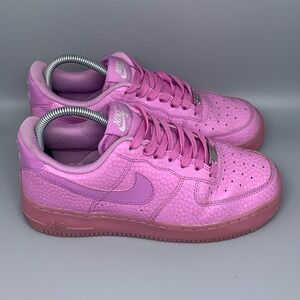 Nike Air Force 1 Premium Fushia Glow Shoes 616725-500 Womens Sz 7.5